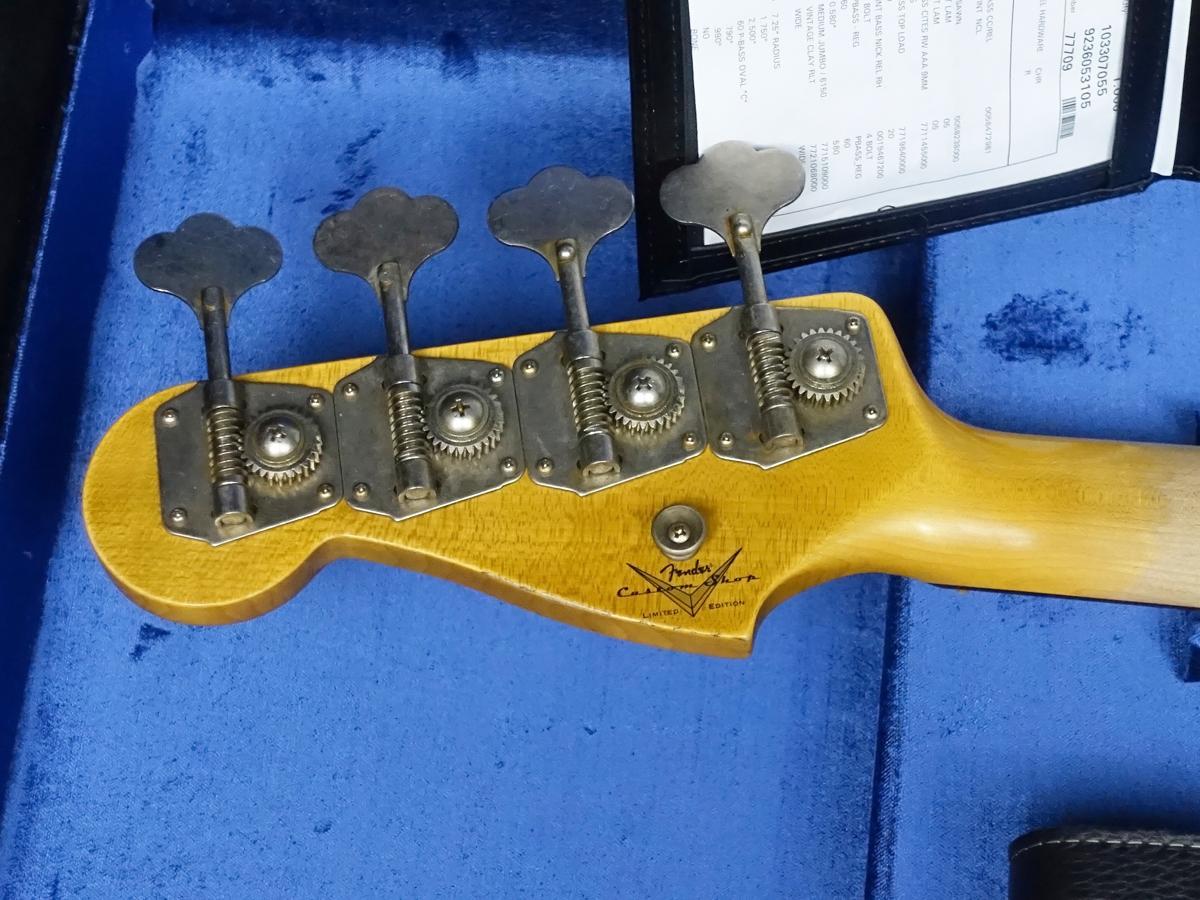 Fender Custom Shop 1962 Precision Bass Relic Aged Black（新品特価