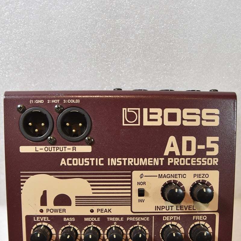 Amazon.co.jp: BOSS / AD-5 Acoustic Instrument Processor