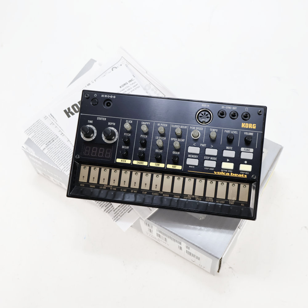 KORG 【中古】 アナログリズムマシン KORG volca beats コルグ