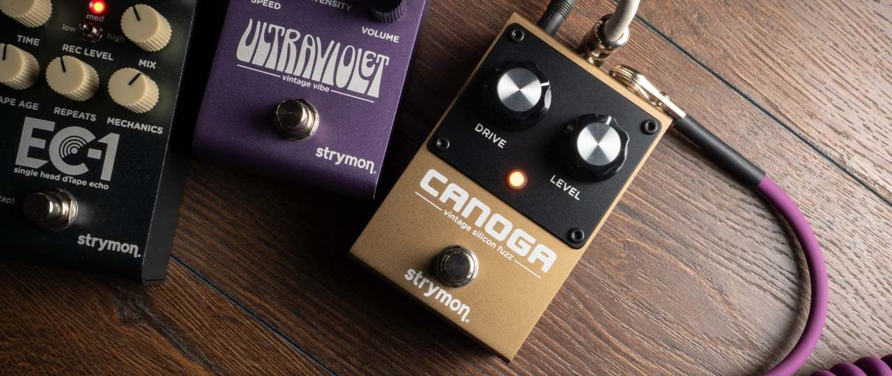 ギター strymon CANOGA vintage silicon fuzz strymon Canoga Vintage Silicon Fuzz デュアルシリコントランジスタ