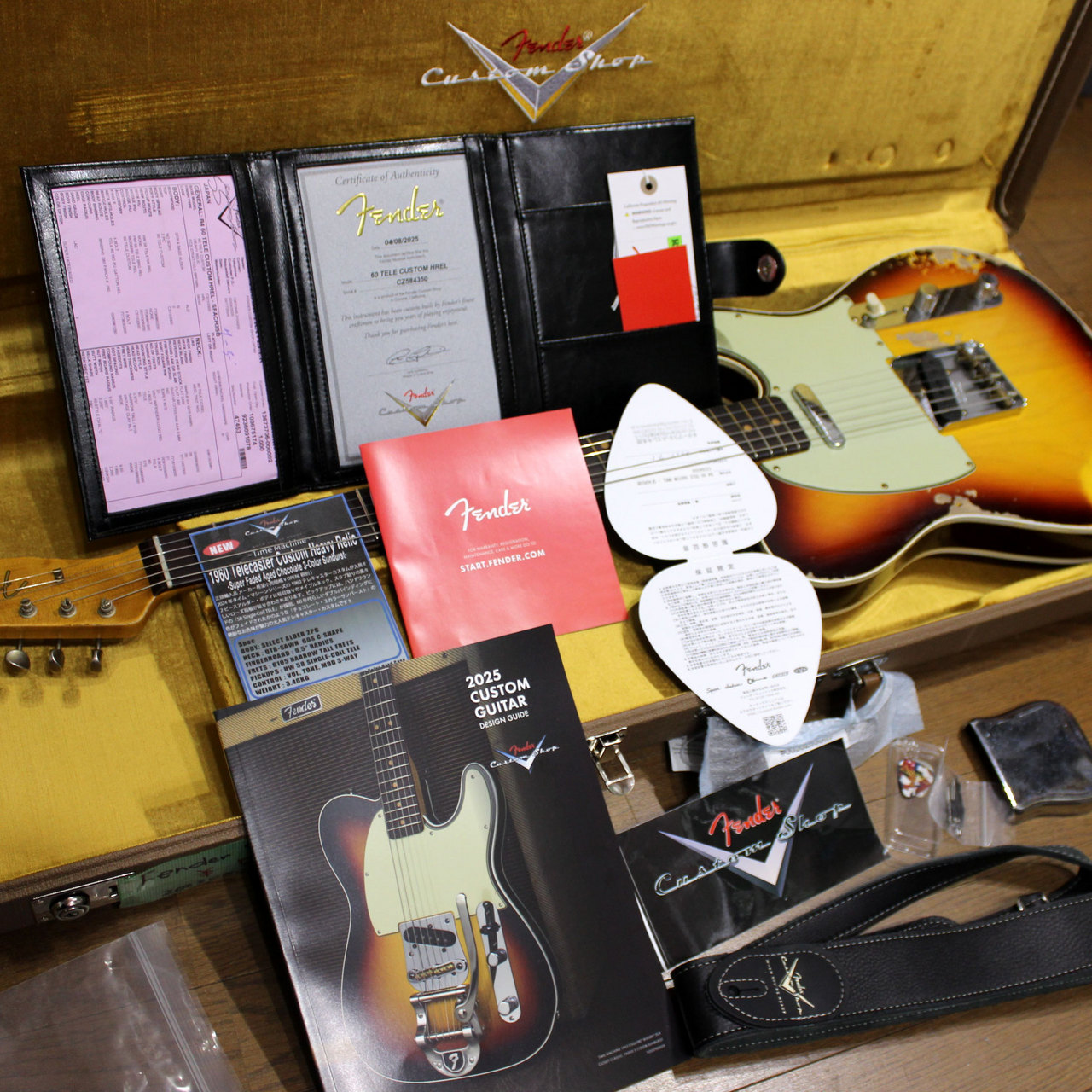 Fender Custom Shop Time Machine 1960 カスタム テレキャスター 
