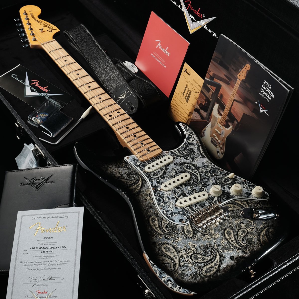 Fender Custom Shop Limited Edition 1968 Paisley Stratocaster Relic