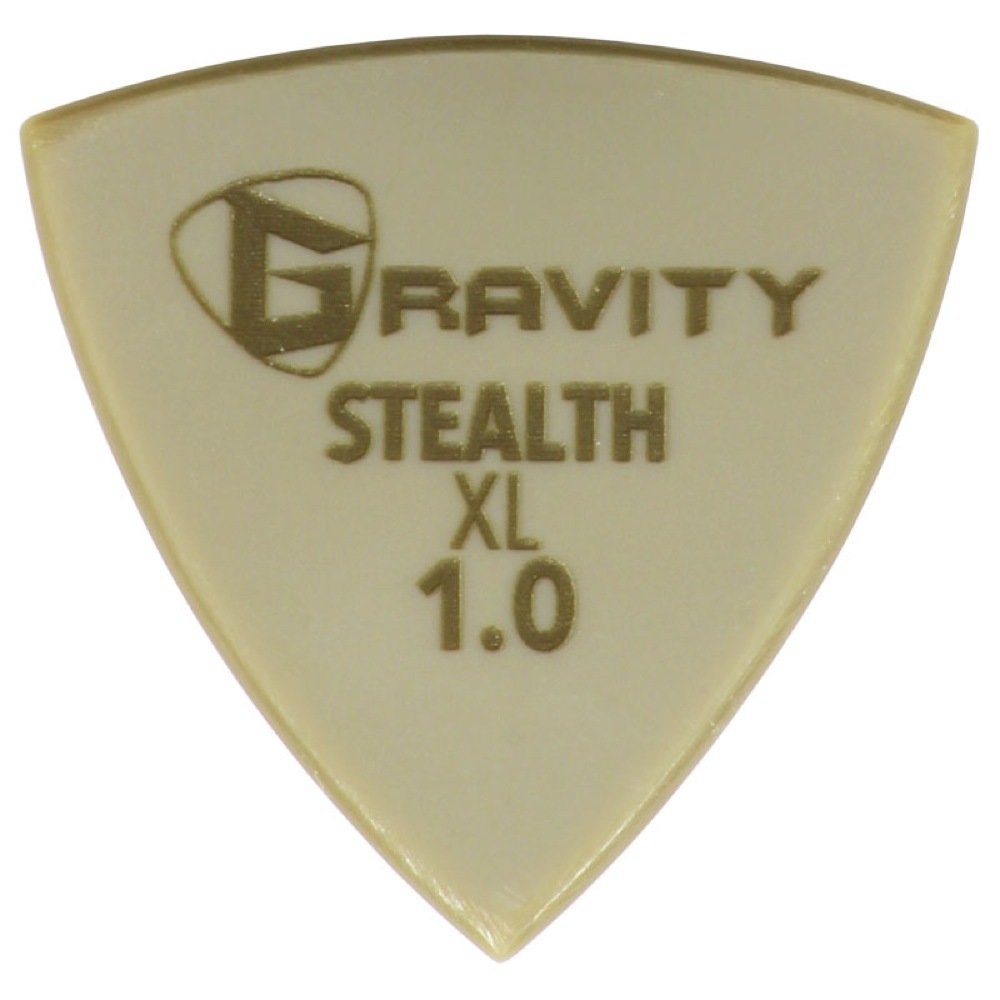 Gravity Guitar Picks Gold Stealth -XL- GGSSX10 1.0mm ピック