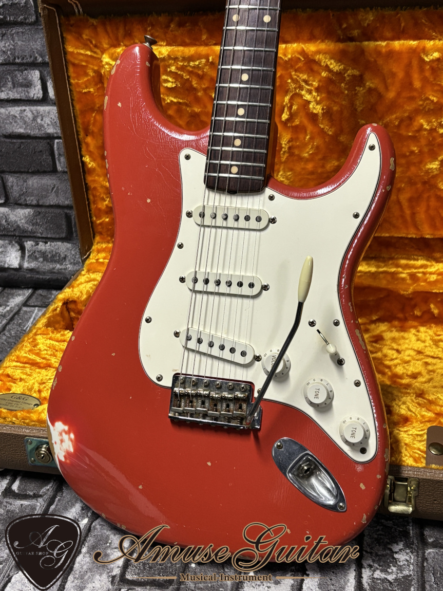 Fender Custom Shop 1960's Relic Stratocaster # Fiesta Red 1999年製