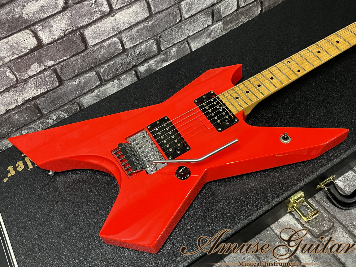 Killer KG-Prime # Flash Red 1990年代製【LOUDNESS Akira Takasaki Sound】w/Killer  Original GIG Case 3.89kg（中古）【楽器検索デジマート】