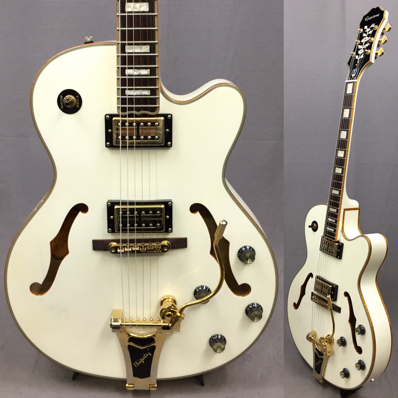 Epiphone Emperor Swingster Royale PW 2015年製（中古）【楽器検索デジマート】