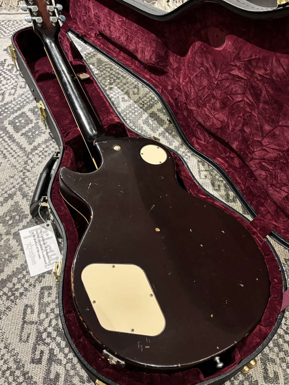 Gibson Custom Shop Jeff Beck 1954 Les Paul Oxblood Aged & Signed