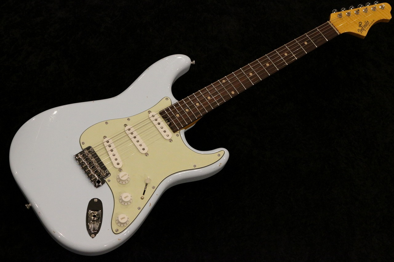 infinite Custom Order Trad Fullsize ST -Hedgehog Blue/L.Aged
