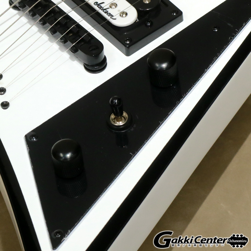 Jackson JS Series Rhoads JS32T, White with Black Bevels（新品/送料