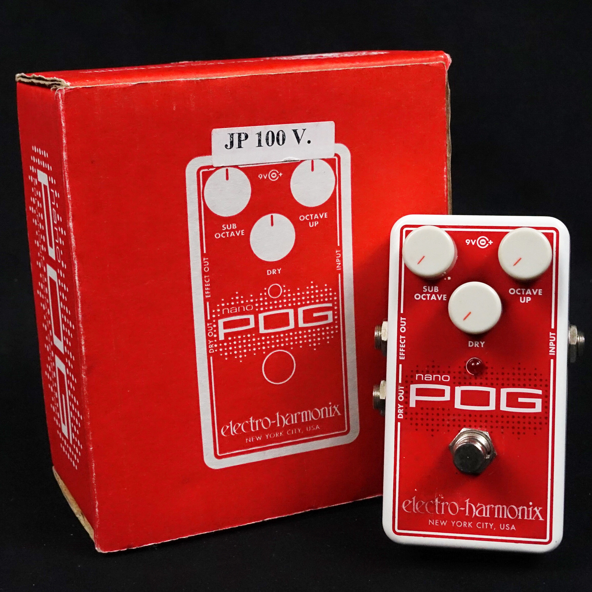 electro-harmonix nano POG 箱付き JP 100V Electro Harmonix nano POG エレクトロハーモニックス 【 あべの