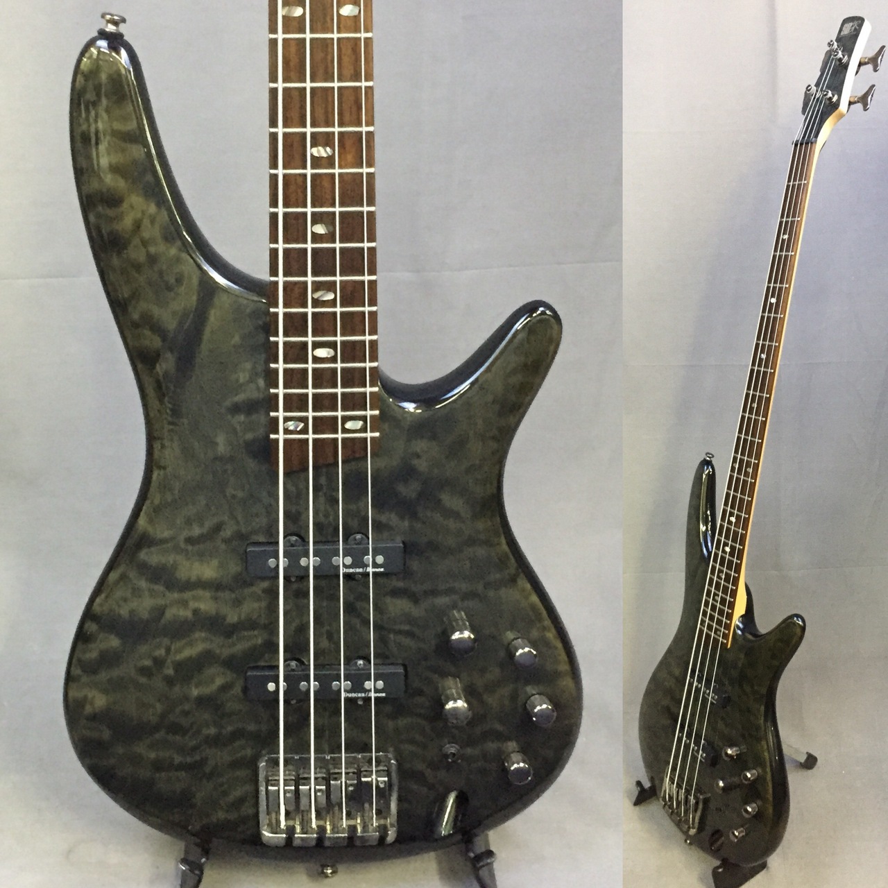 Ibanez SR450QM Transparent Black (TK) 2013年製（中古）【楽器検索 