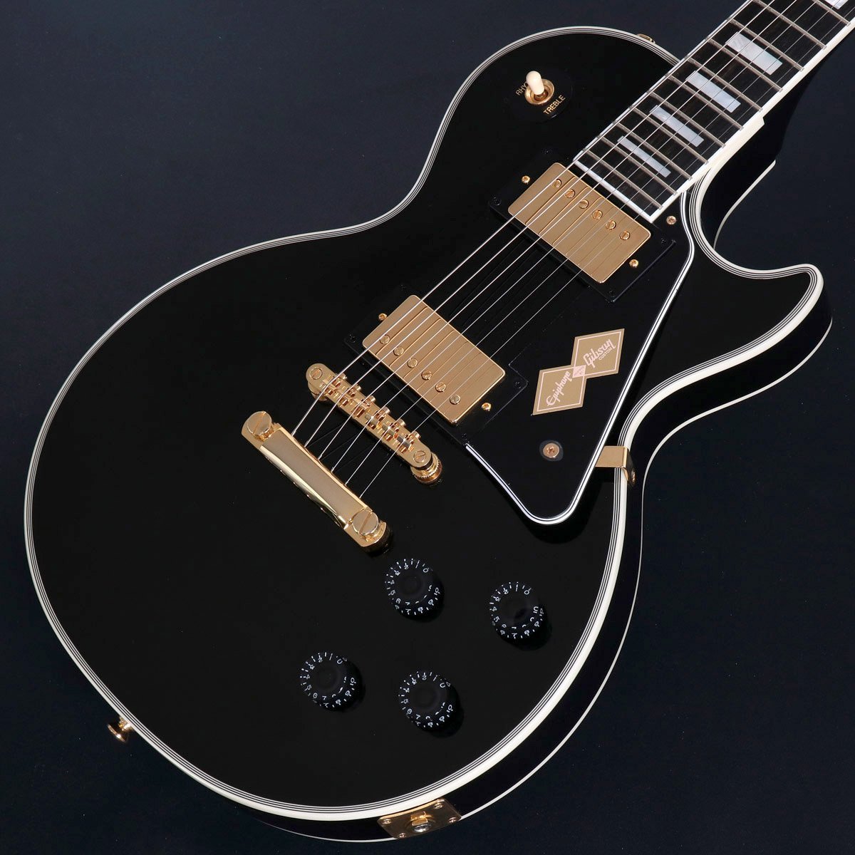 Epiphone Inspired by Gibson Custom Les Paul Custom Ebony