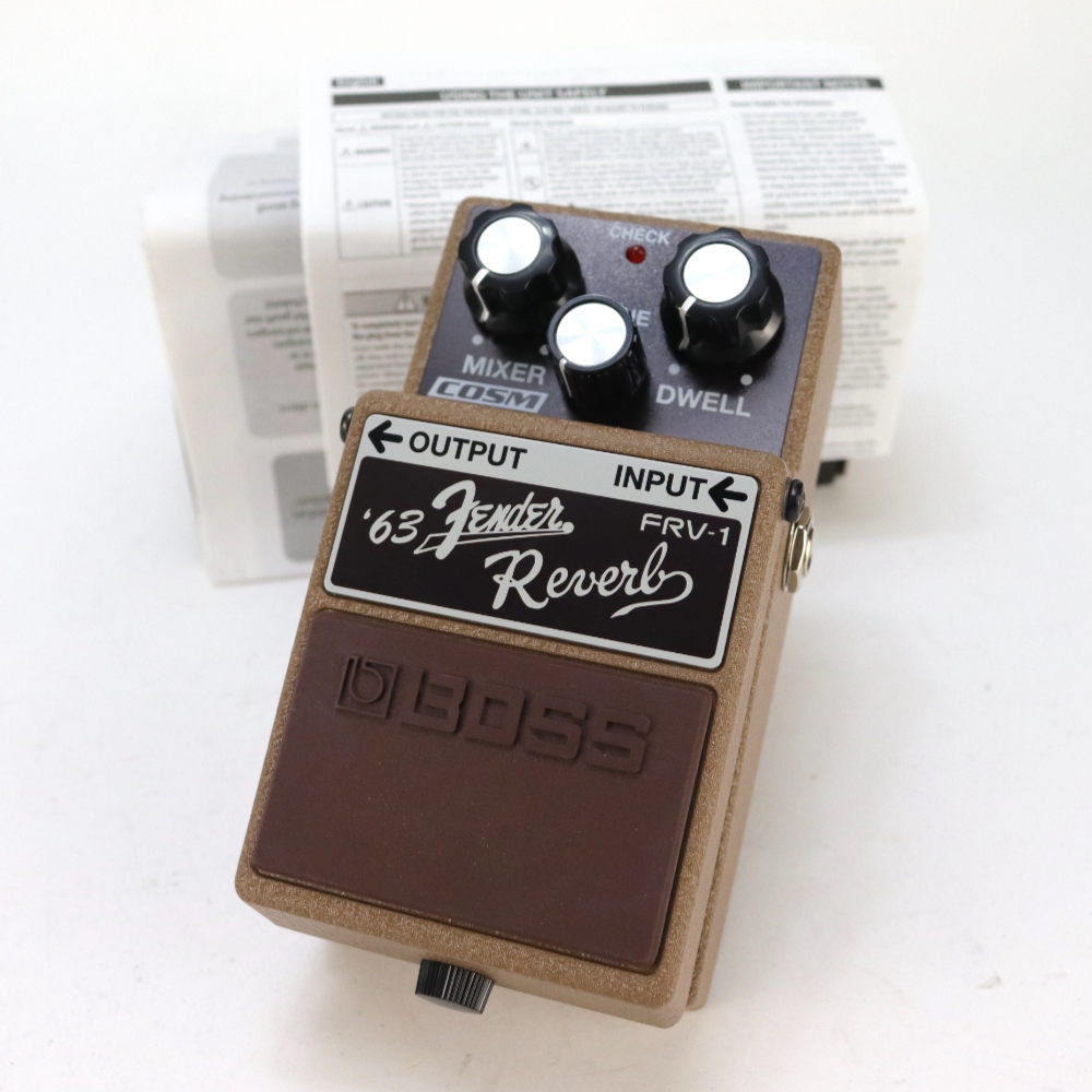 BOSS 【中古】リバーブ エフェクター BOSS FRV-1 63 Fender Reverb ボス リヴァーブ エフェクター