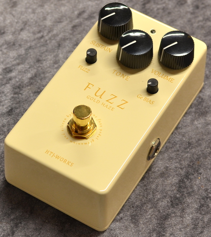 HTJ-WORKS GOLD HAZE FUZZ -Gelmanium & Silicon engine ～Cream White