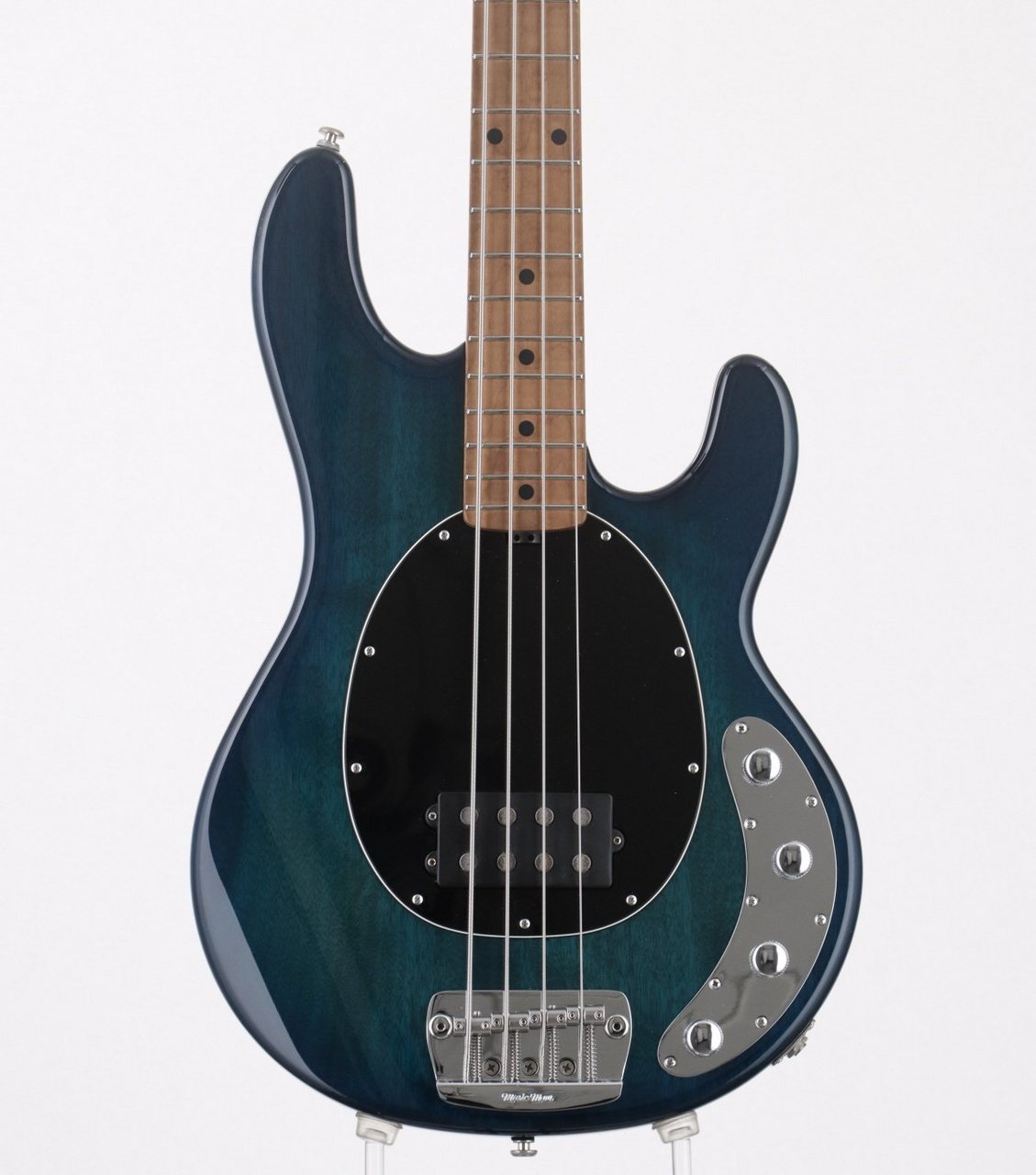 MUSIC MAN StingRay 4 Neptune Blue Roasted Figured Maple MUSIC MAN StingRay 4 Neptune Blue Roasted Figured Maple