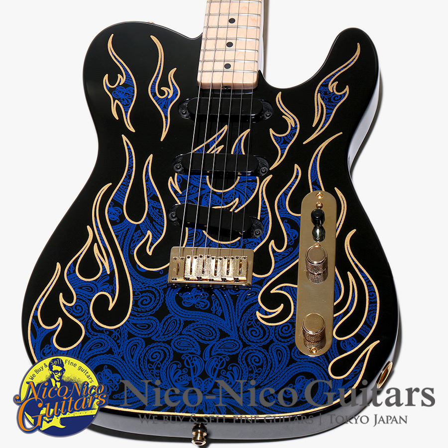 Fender USA 2022 James Burton Telecaster (Blue Paisley Flame)（中古