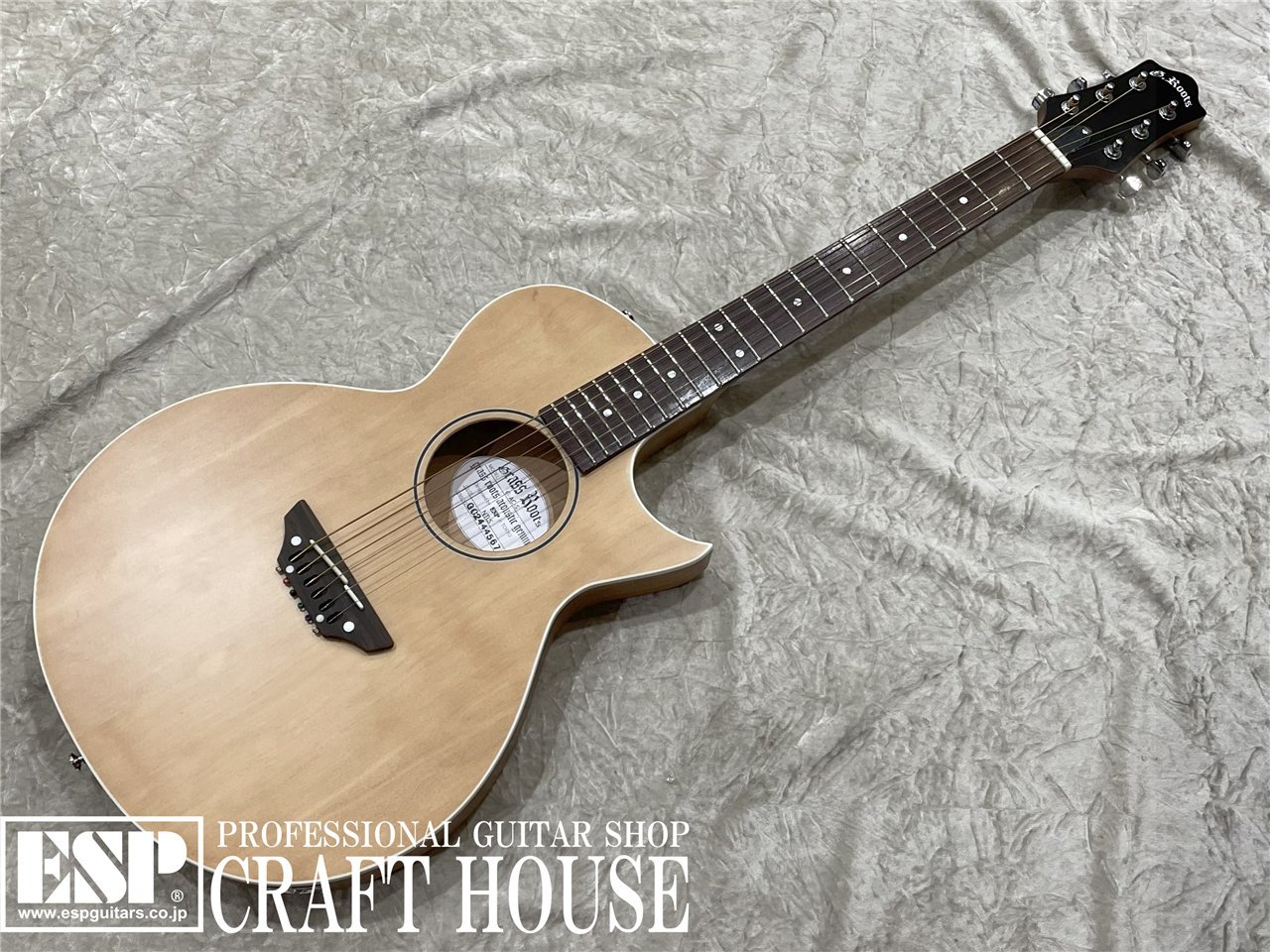 GrassRoots G-AC/S Natural Satin ピックアップ搭載 GrassRoots G-AC/S / Natural Satin(新品/送料無料)【楽器検索