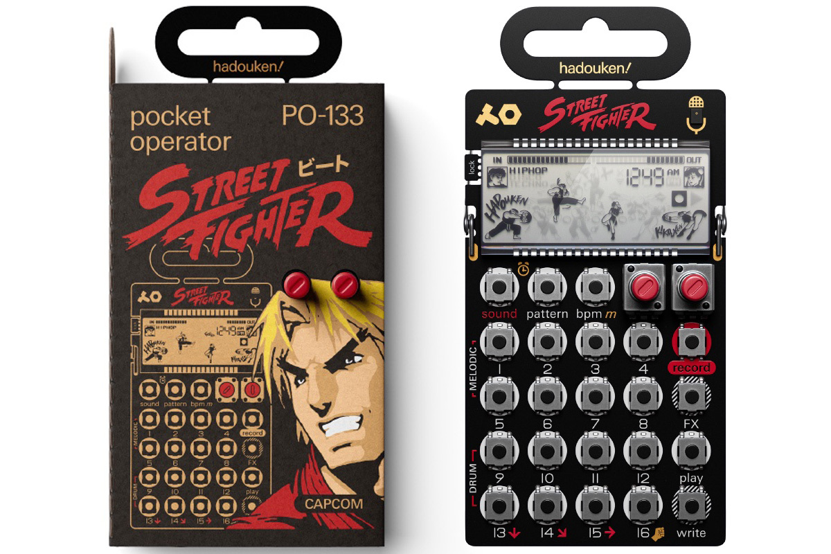 Teenage Engineering PO-133 Street Fighter サンプラー／シーケンサー