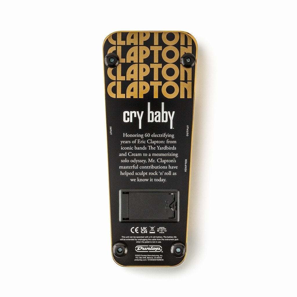Jim Dunlop EC95G Eric Clapton Cry Baby Wah ジム・ダンロップ