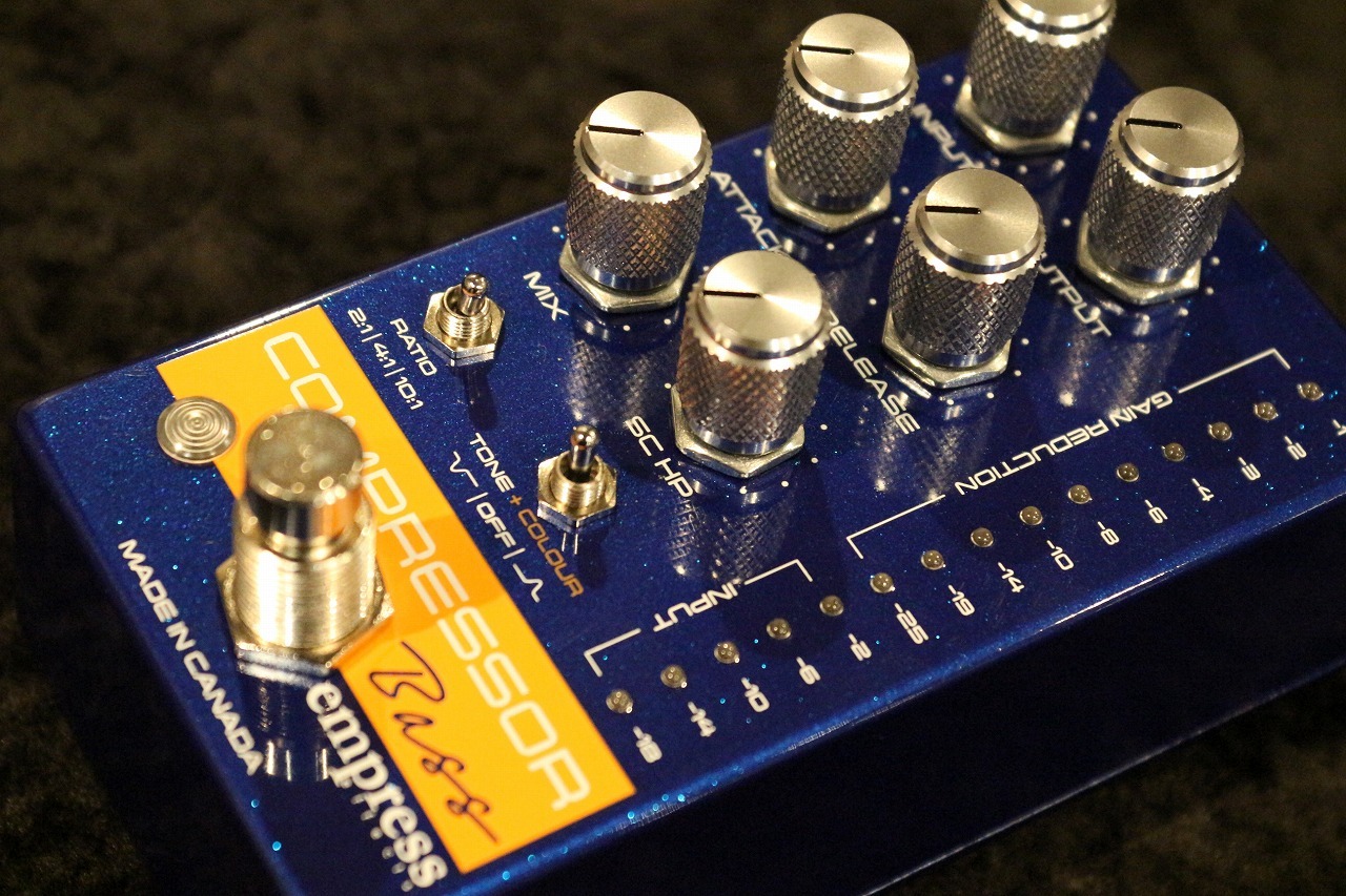 Empress Effects Bass Compressor Blue【1176系ベース用