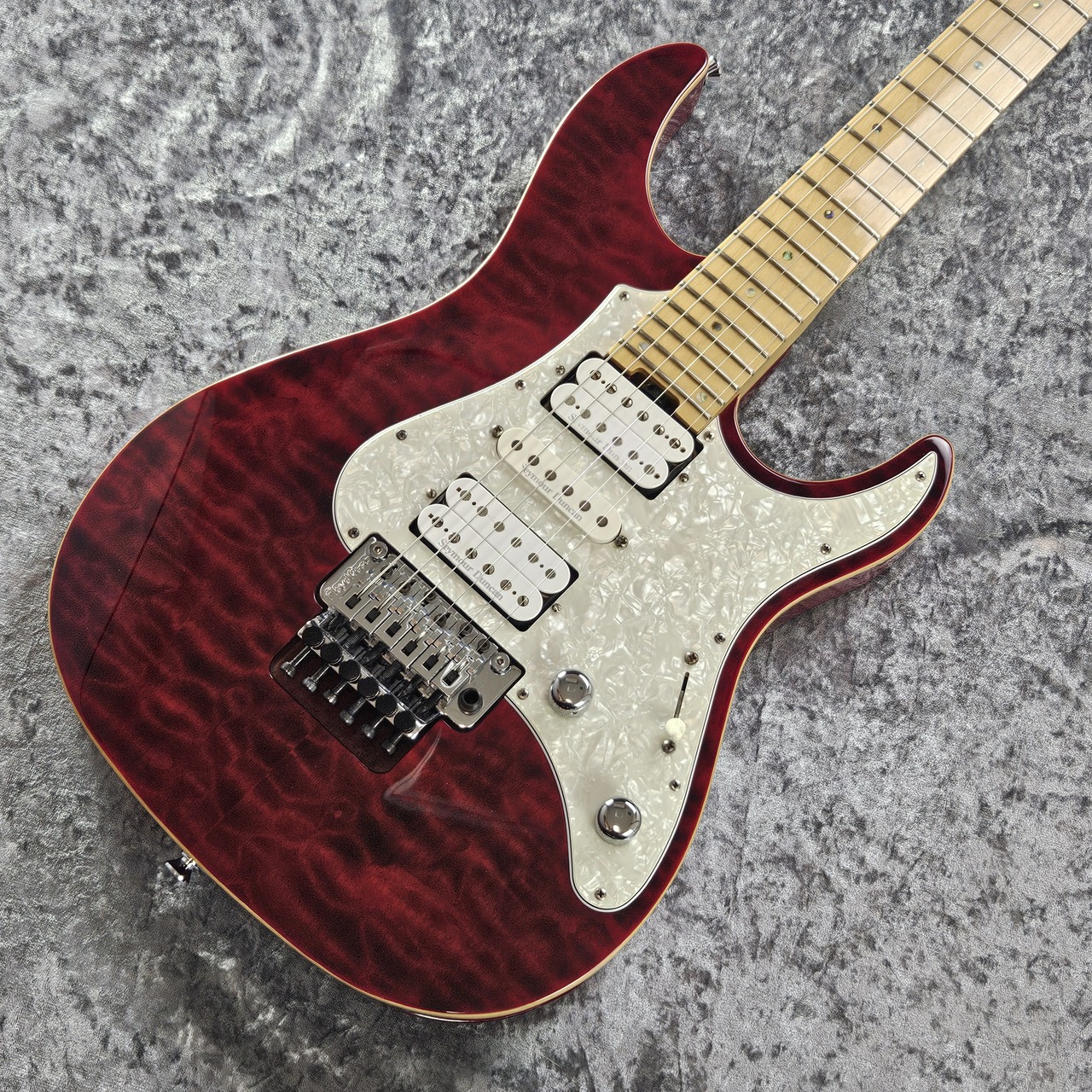 EDWARDS E-SN-150FR/QM -Black Cherry-(中古)【楽器検索 EDWARDS E-SN-150FR/QM -Black Cherry-(中古)【楽器検索