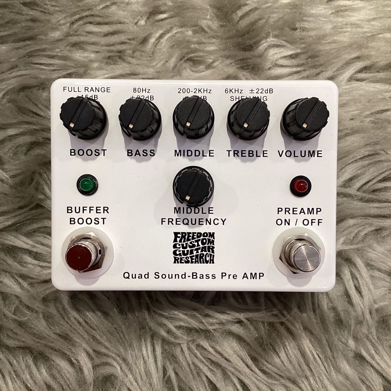 FREEDOM CUSTOM GUITAR RESEARCH Quad Sound-Bass Pre AMP【中古品