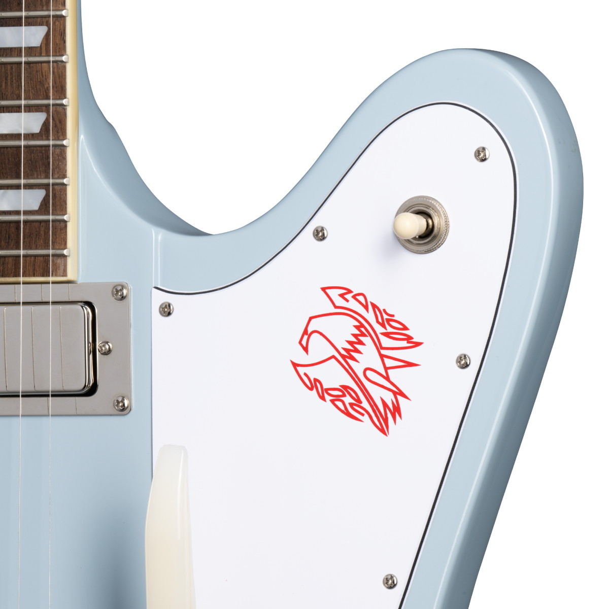 Epiphone 1963 Firebird V Frost Blue エレキギター Inspired by