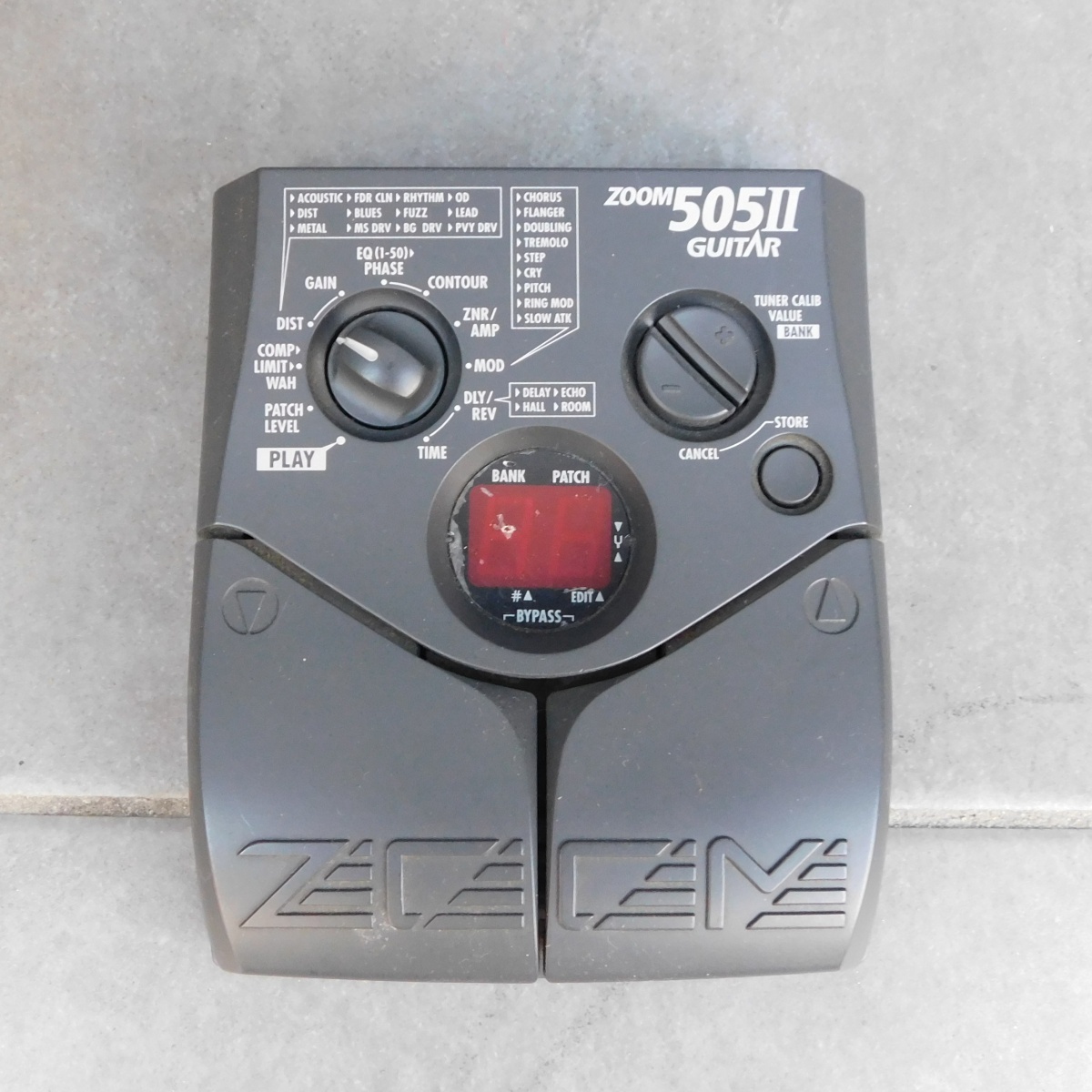 ZOOM 505Ⅱ マルチエフェクター（中古）【楽器検索デジマート】