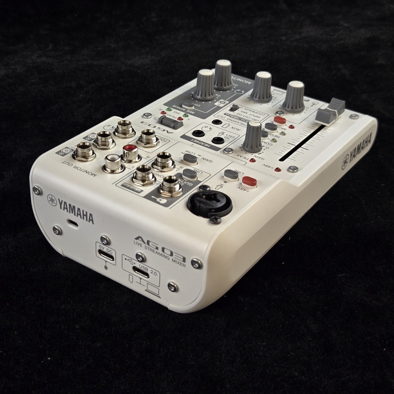YAMAHA AG03MK2 - ライブストリーミングミキサー【現物画像】（中古