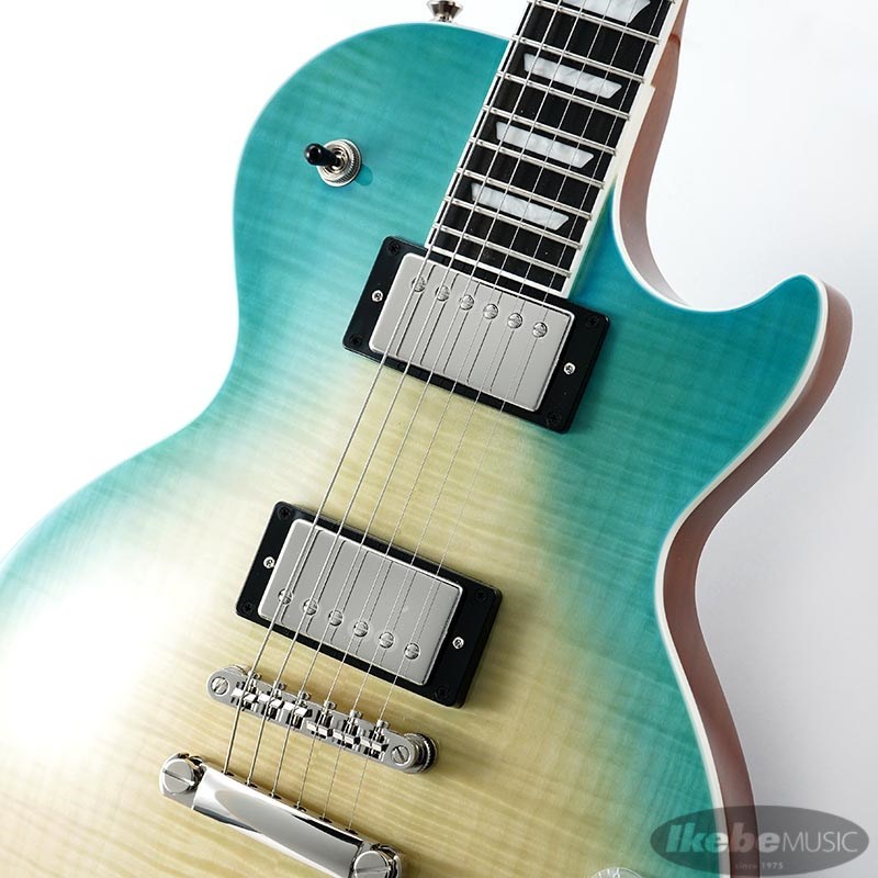 Epiphone Les Paul Modern Figured (Caribbean Blue Fade)（新品