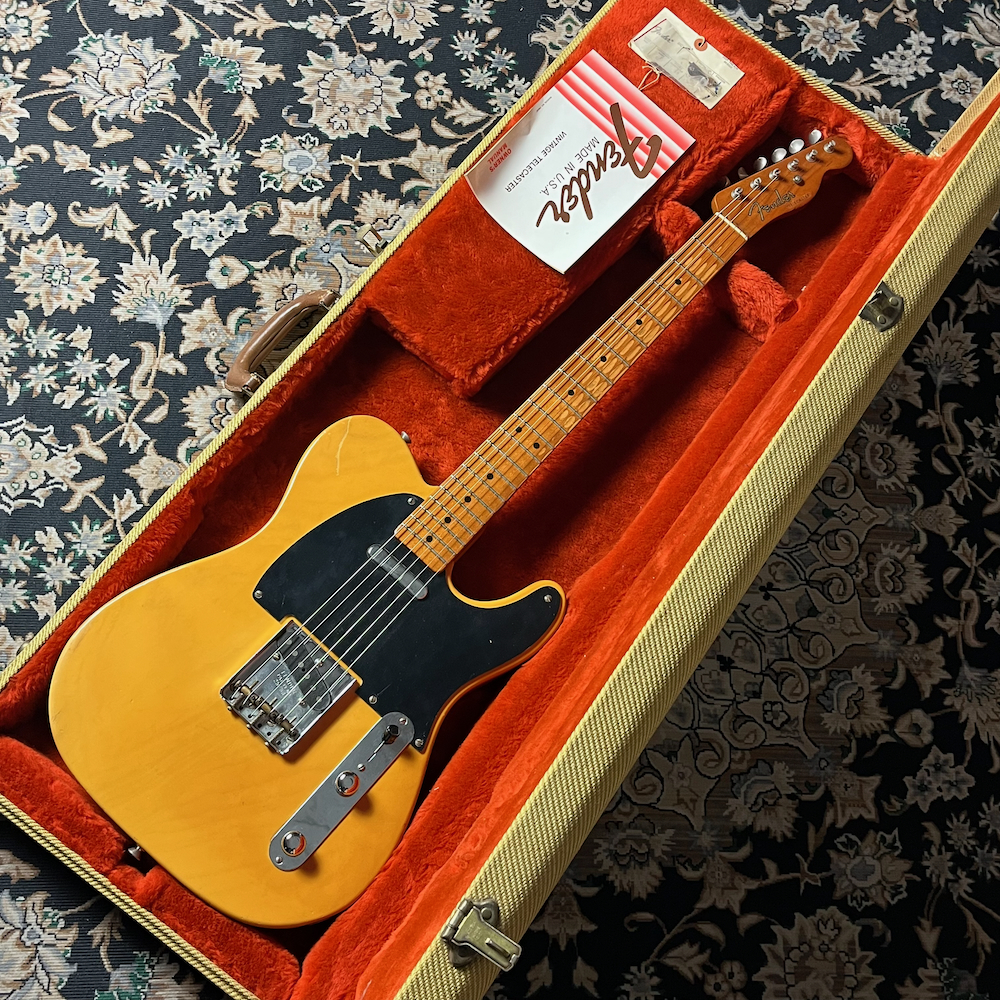 Fender USA 52 American Vintage Telecaster (Butterscotch Blonde