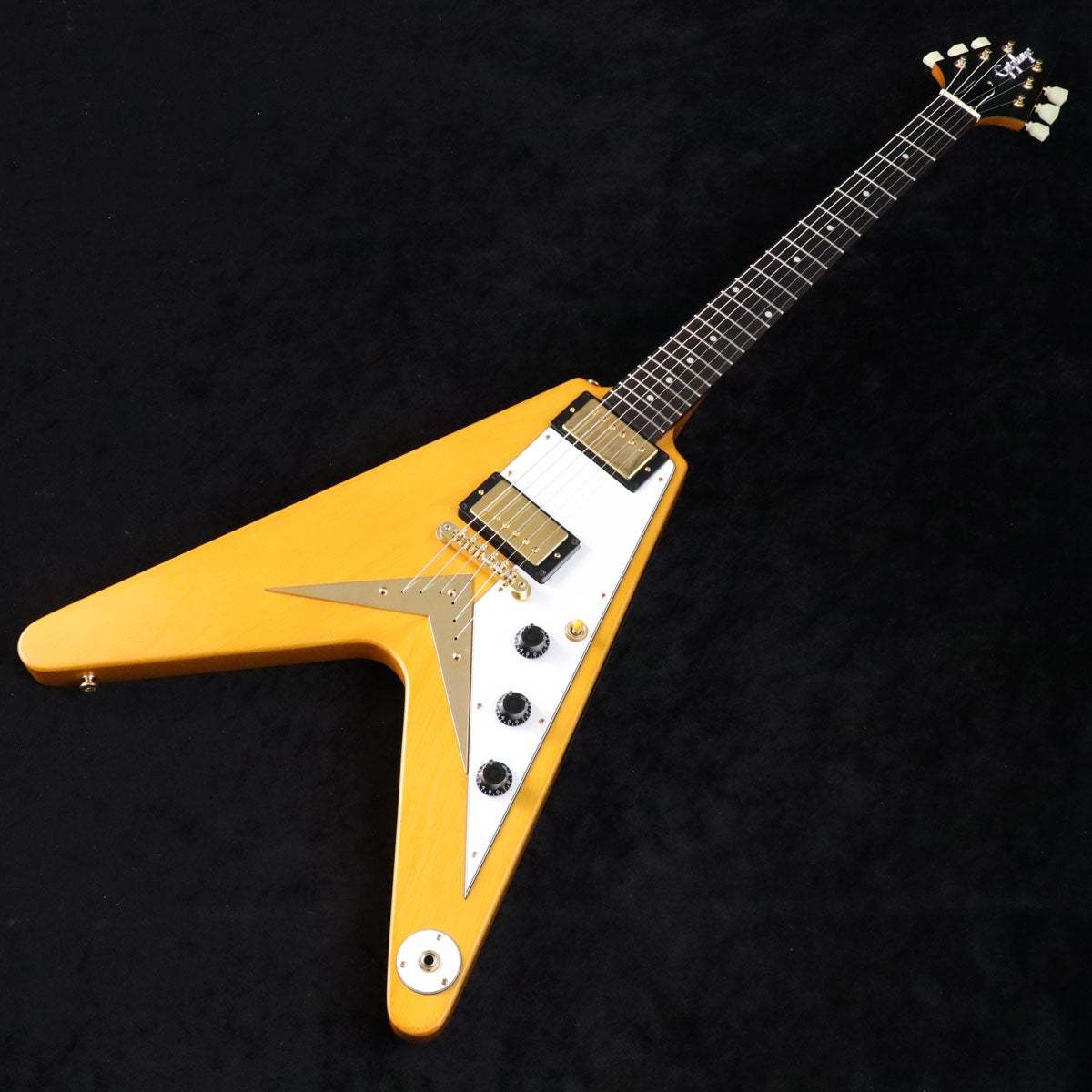 Epiphone Inspired by Gibson Custom 1958 Korina Flying V Aged