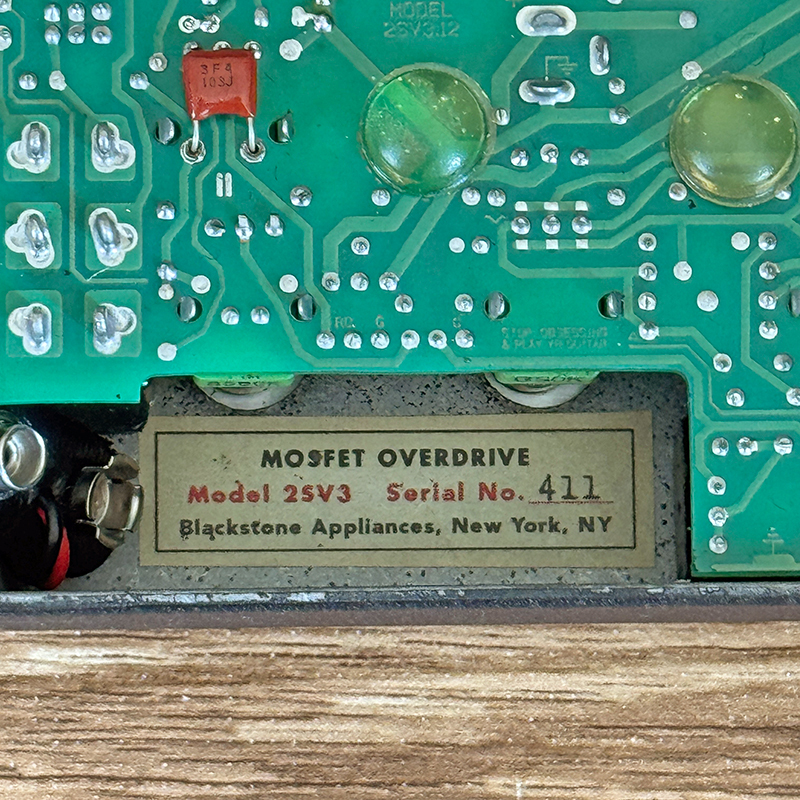 Blackstone Appliances MOSFET Overdrive 2SV3（中古）【楽器