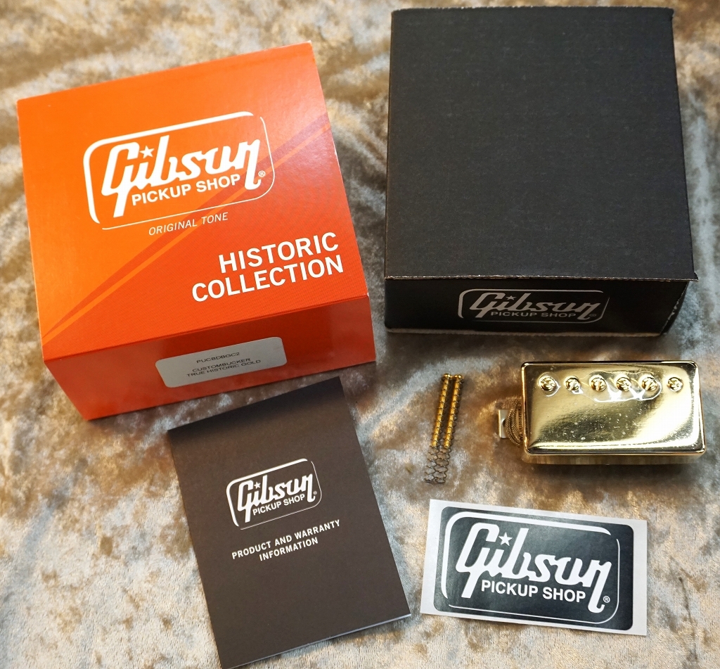 Gibson Custombucker<True Historic Gold Cover /2-Conductor /Unpotted /Alnico III /8.0K>【G-CLUB TOKYO】
