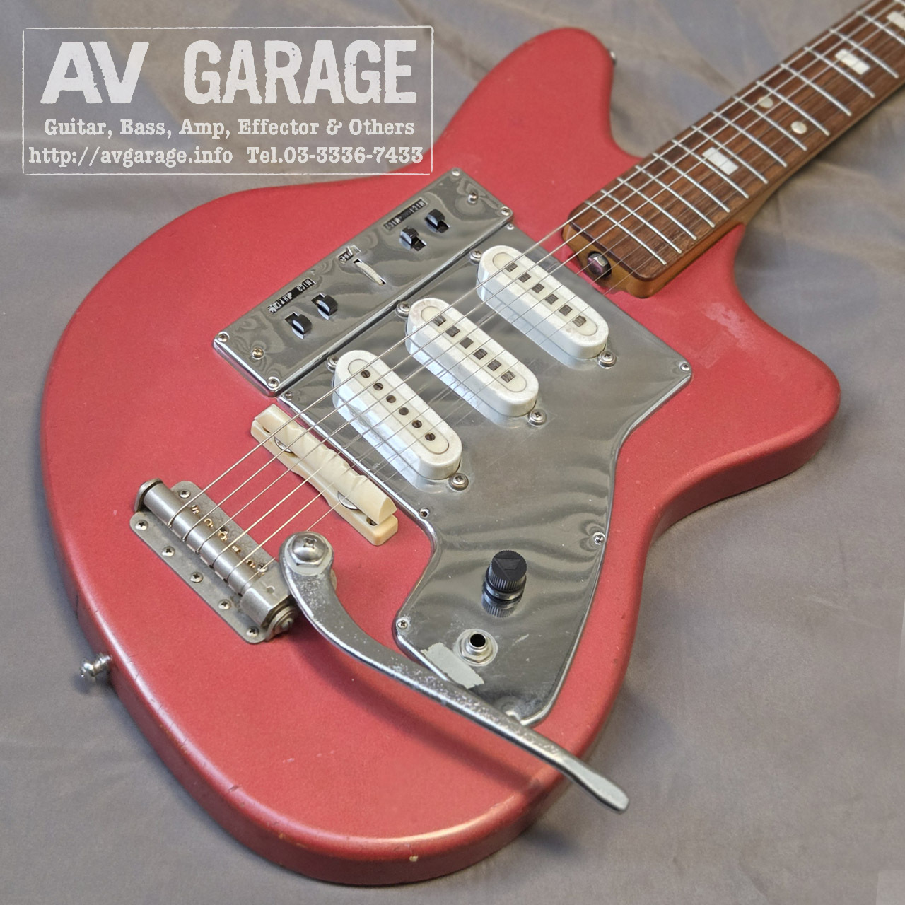 Guyatone LG-130T Electric Guitar 1960年代製（中古）【楽器検索