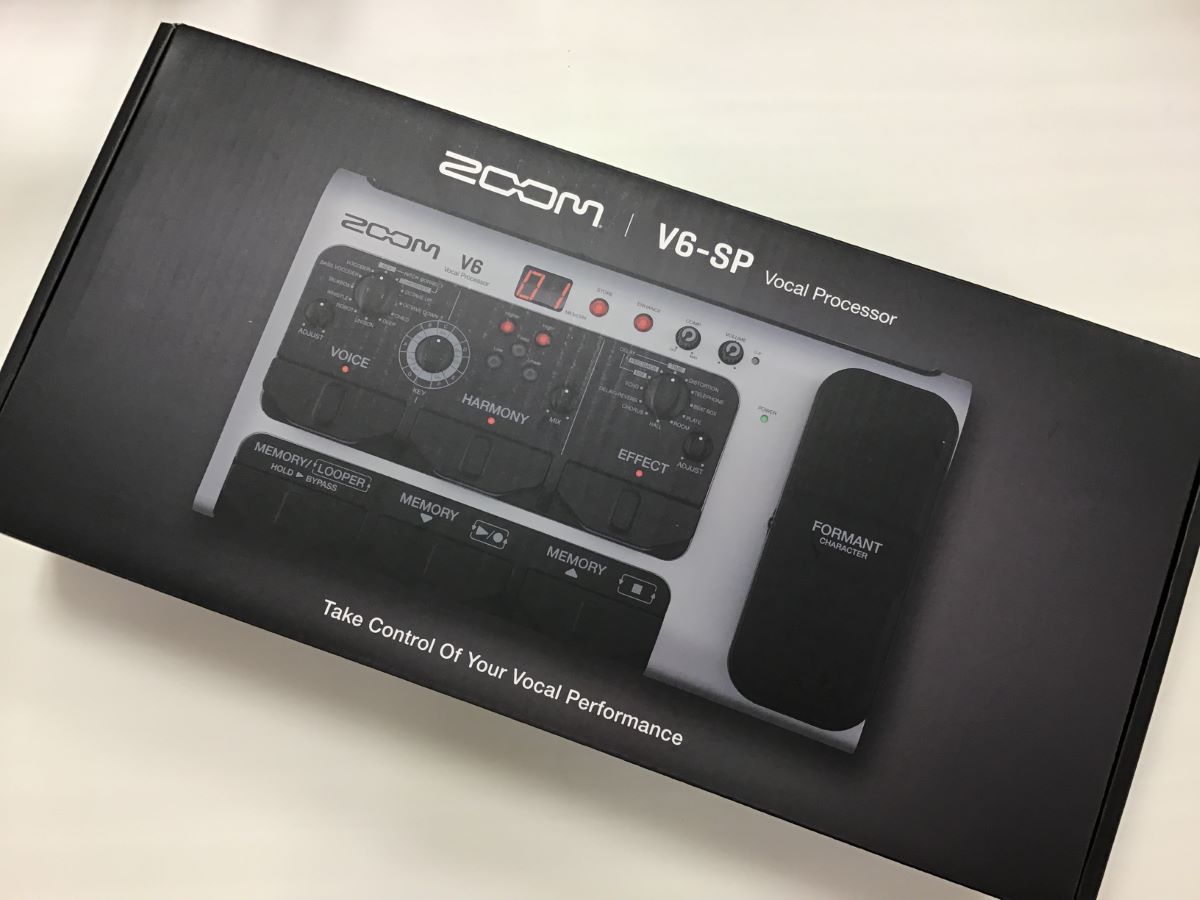 ZOOM V6-SP Vocal Processor Package ボーカルプロセッサー ボーカル 