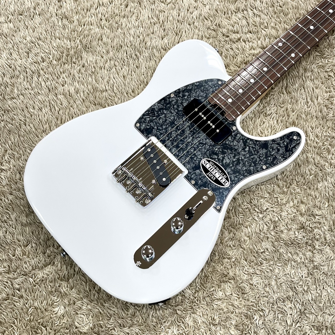 ギター SCHECTER OL-PT-P90/WHT/R SCHECTER JAPAN ORIGINAL LINE OL-PT-P90 (WHT/R) [SPOT MODEL