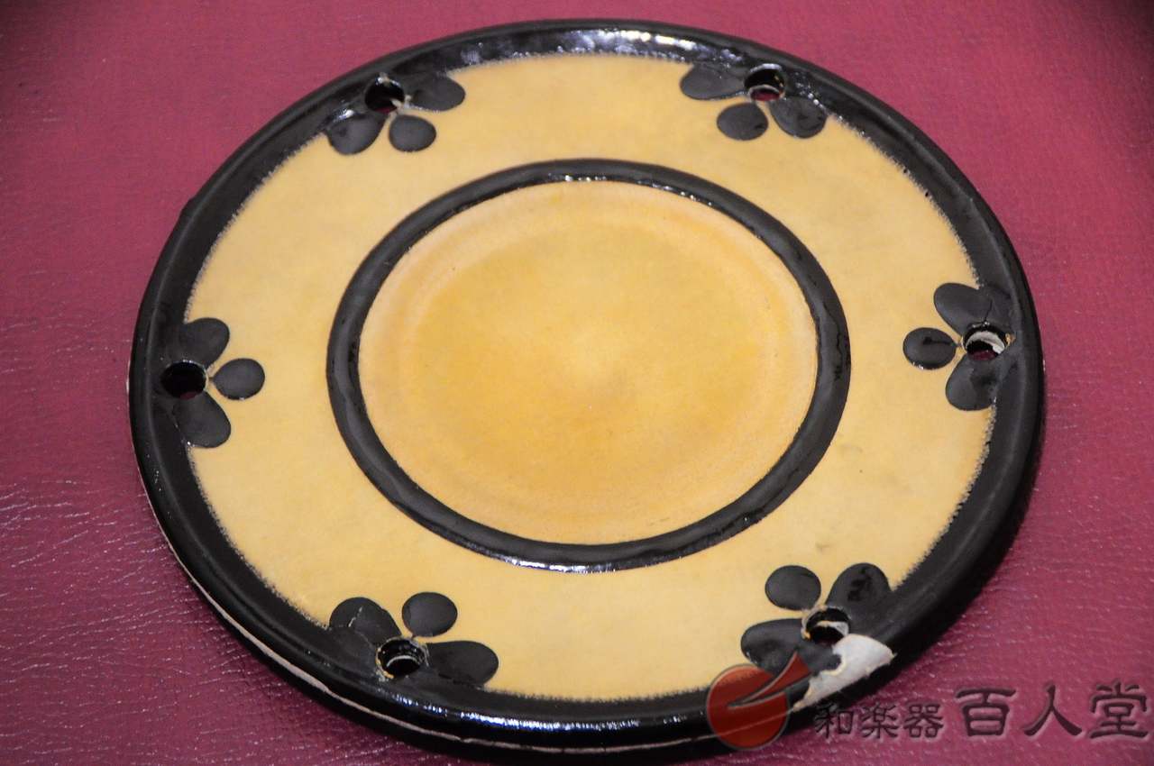 小鼓 【和楽器大決算SALE!!】小鼓古革 一双（ビンテージ）【楽器