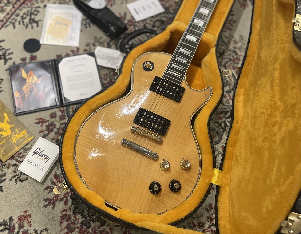 Gibson Custom Shop Murphy Lab Mick Ronson 1968 Les Paul Custom