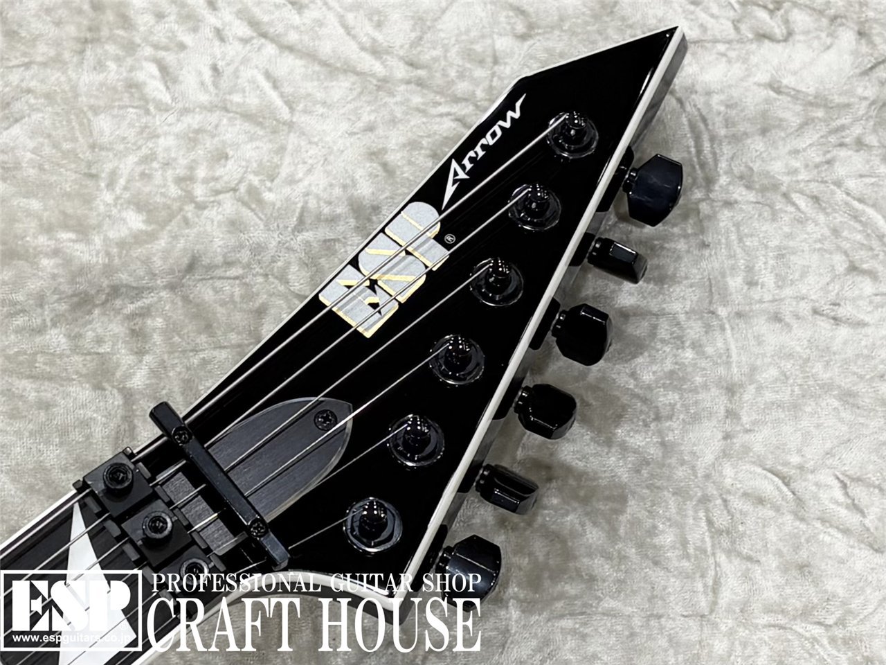 ESP ARROW FR / Black w/ANDROMEDA（新品/送料無料）【楽器検索