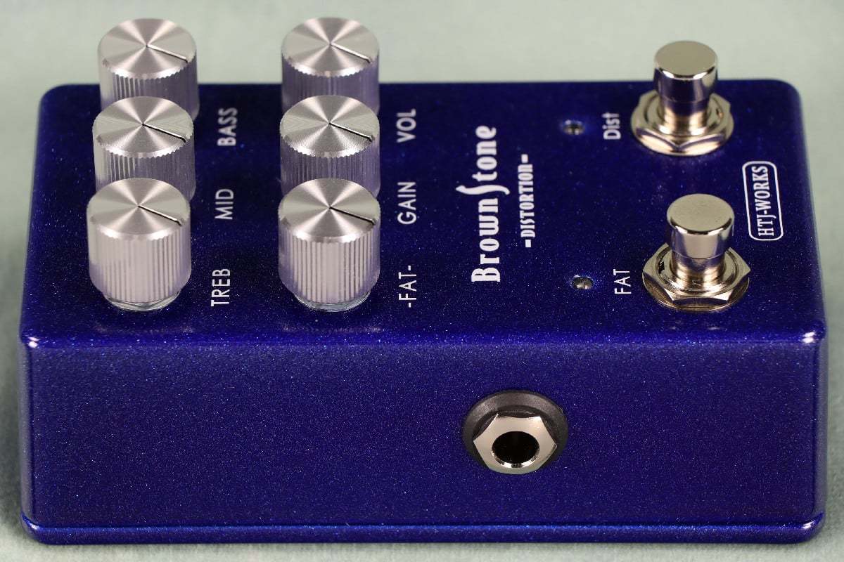 HTJ-WORKS BrownStone Distortion Blue Metallic ディストーション