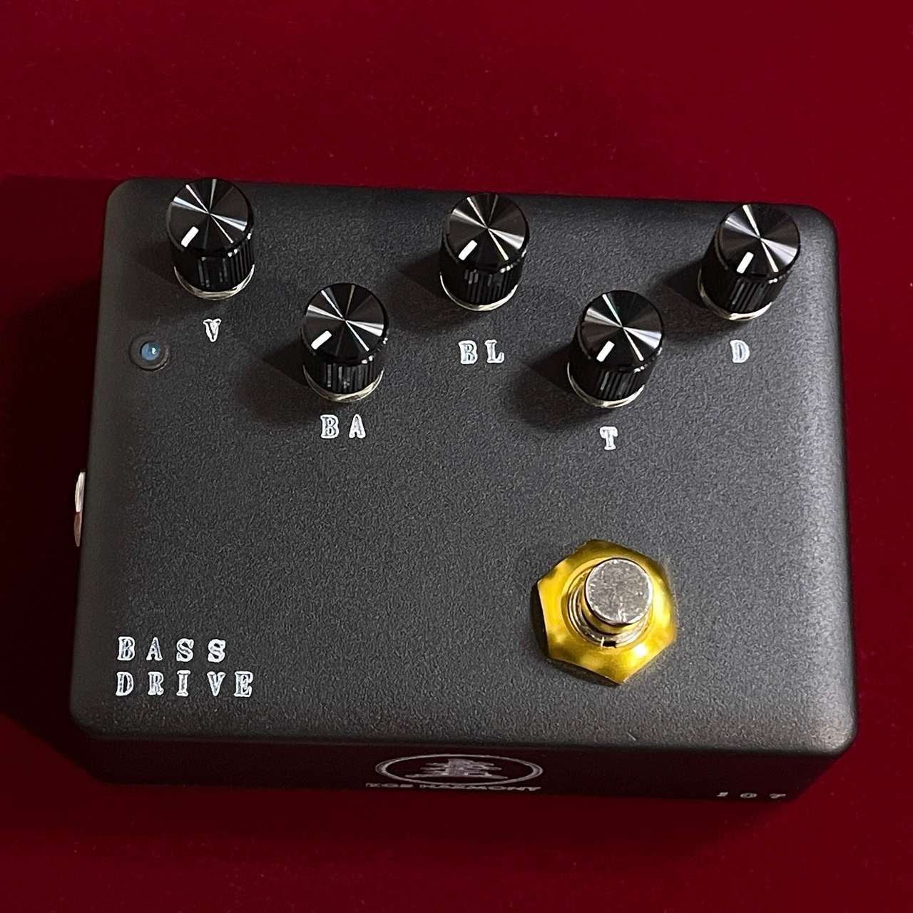 kgrharmony BASS DRIVE BLACK 【黒筐体オプションカラー