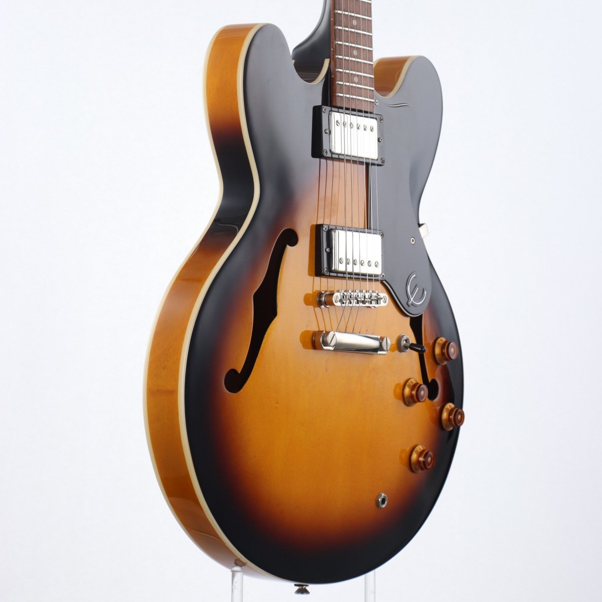 Epiphone Dot サンバースト エレキギター 2013 Epiphone Dot Semi Hollowbody Electric Guitar in Vintage