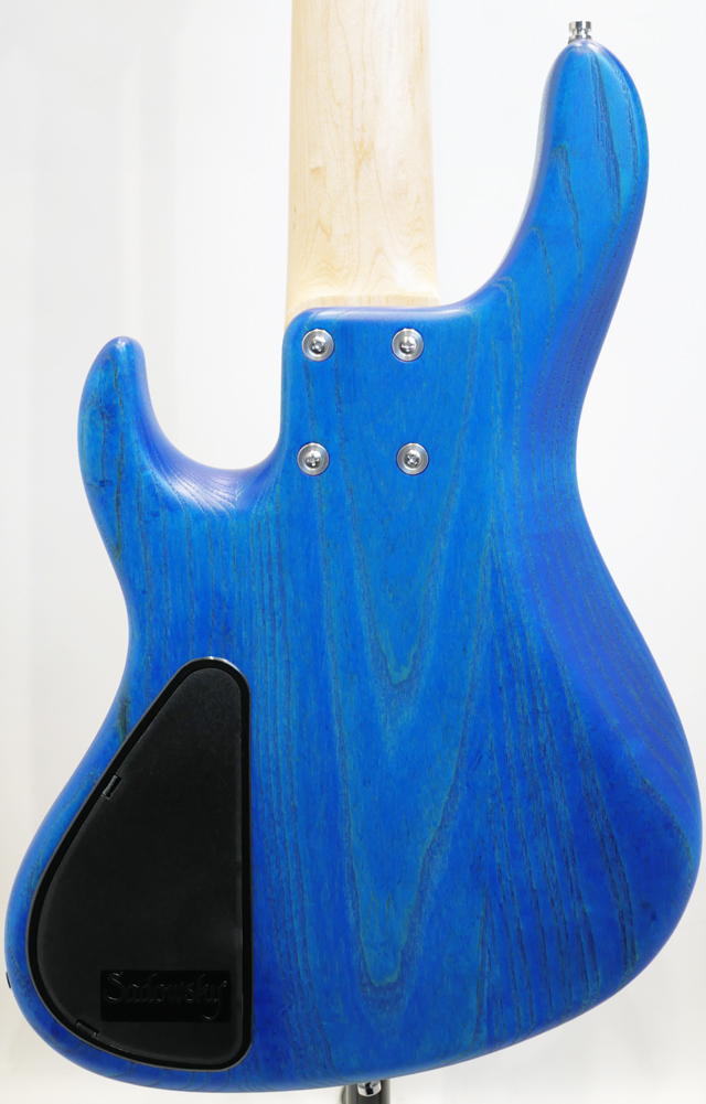 Sadowsky Metroline ML24 VJ5 ASH / Ocean Blue Transparent