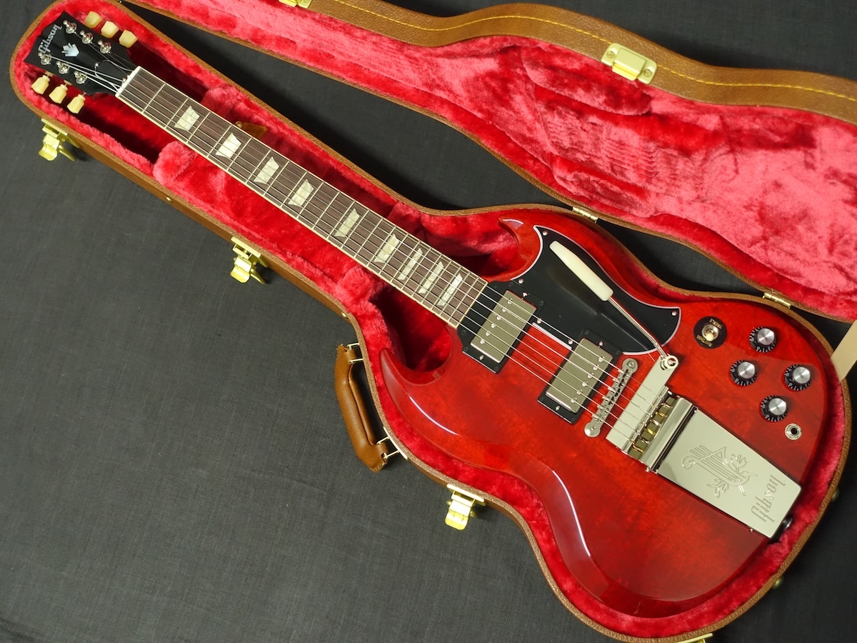 Gibson SG Standard '61 Maestro Vibrola Vintage Cherry #207340256 ...