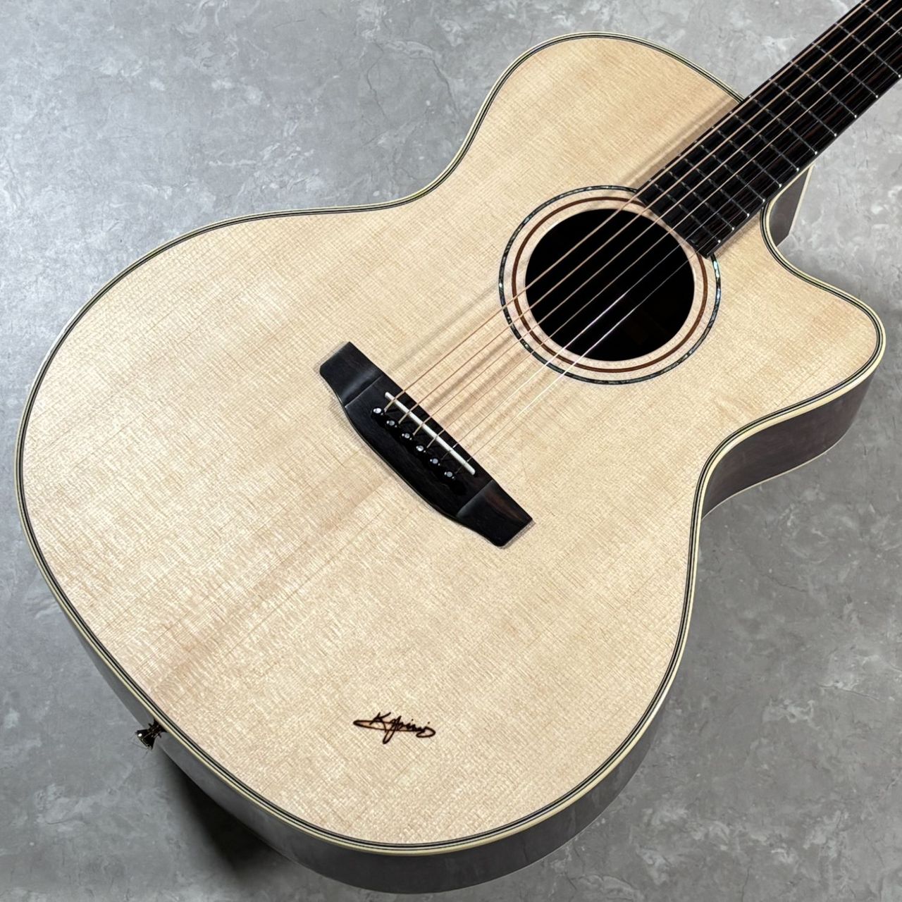 K.Yairi FBL-120C【国産/オール単板/現物写真/期間限定展示】（新品