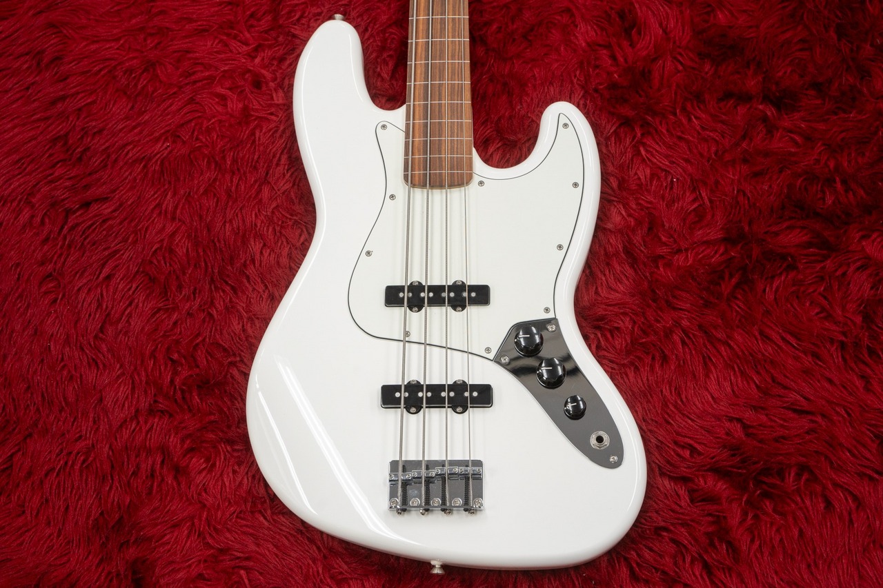 Fender Player Jazz Bass Fretless Polar White 2018 4.325kg
