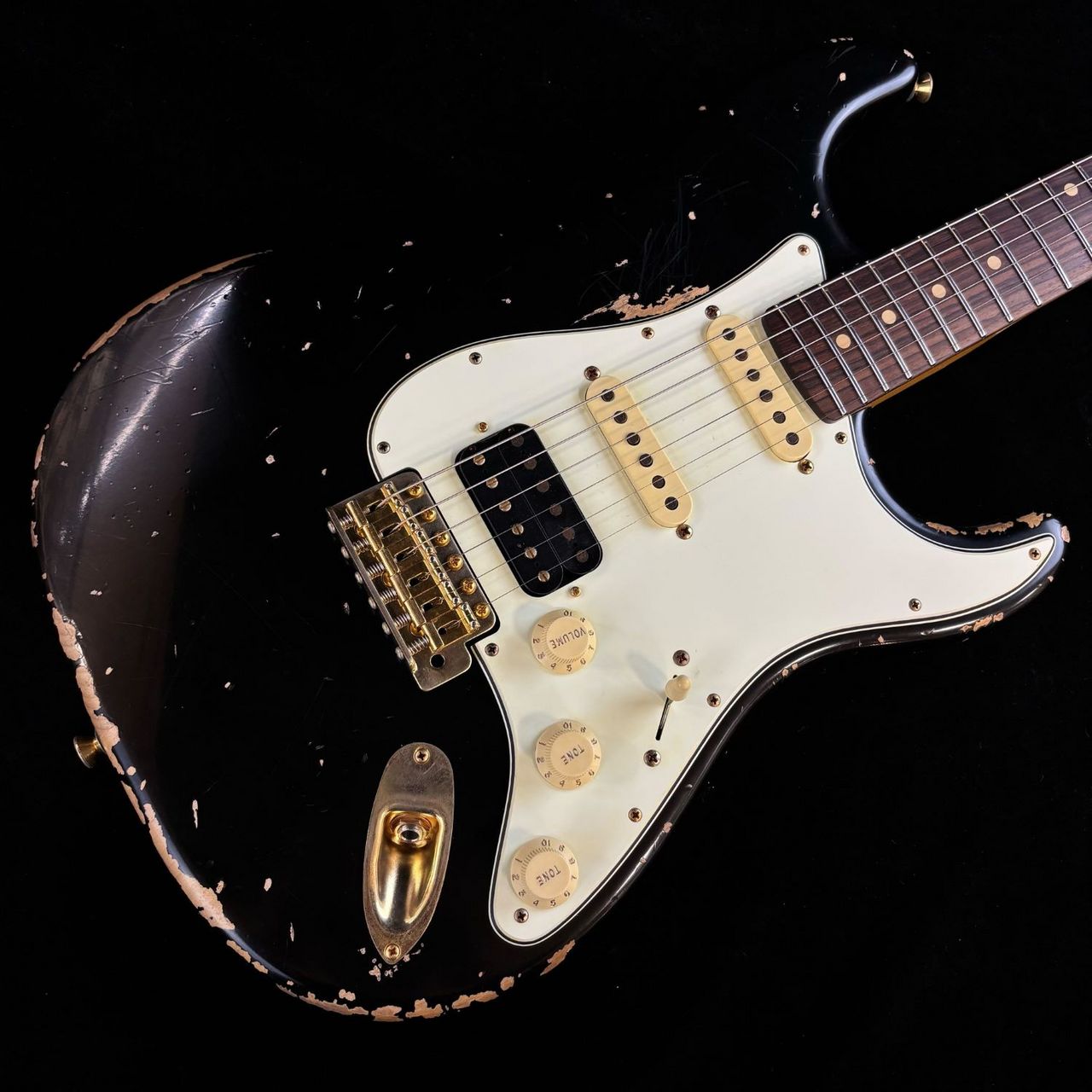 FREEDOM CUSTOM GUITAR RESEARCH O.S. Retro Series ST / Black