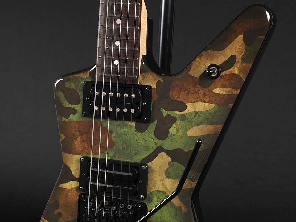 DEAN Dimebag Dime Camo Floyd ML（中古）【楽器検索デジマート】