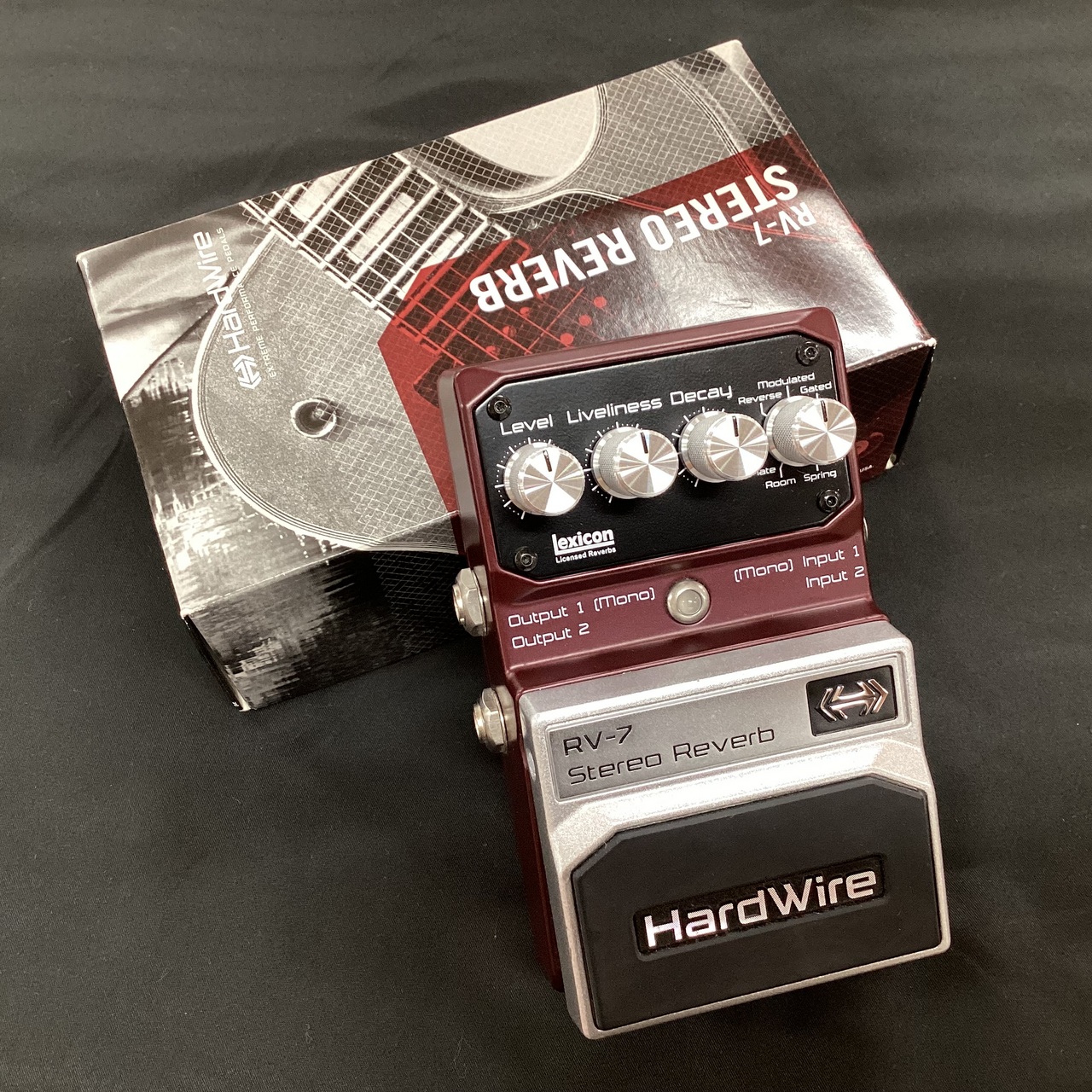 DigiTech Hardwire RV-7 Stereo Reverb（中古）【楽器検索デジマート】